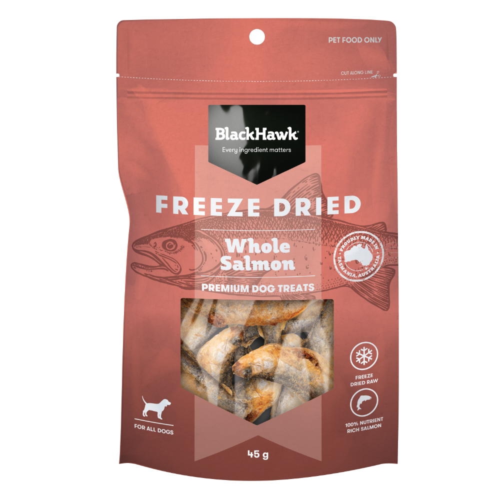 Black Hawk Freeze Dried Whole Salmon 45g