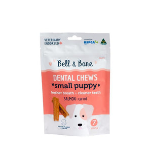 Bell & Bone Puppy Salmon Dental Chews