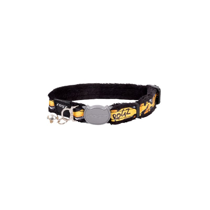 Rogz Fashioncat Collar Leopard Bone