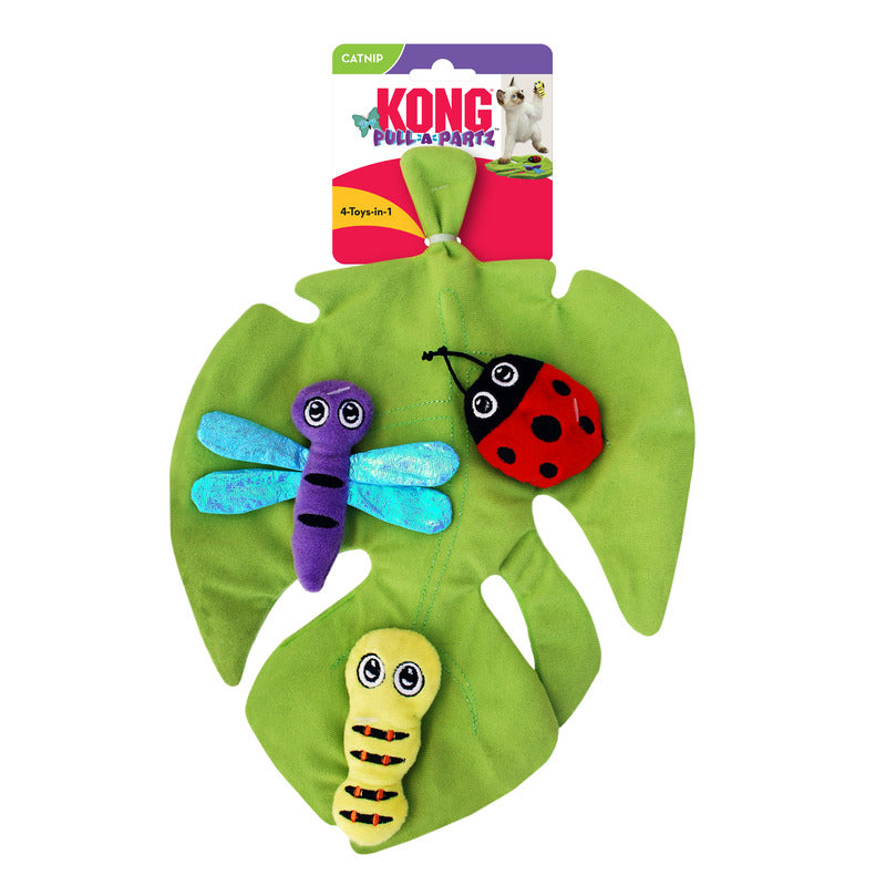 KONG Pull-A-Partz Bugz Cat Toy - RSPCA VIC