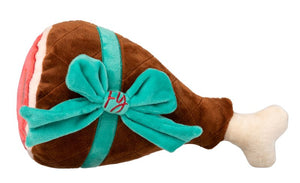 FuzzYard Holiday Ham - Dog Toy