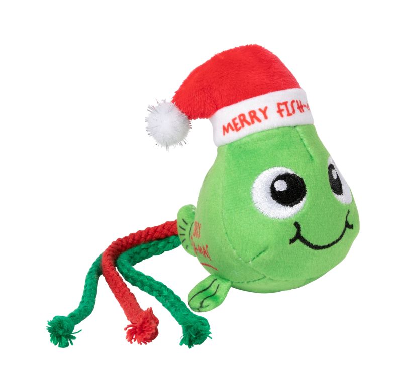 FuzzYard Merry Fishmas - Cat Toy