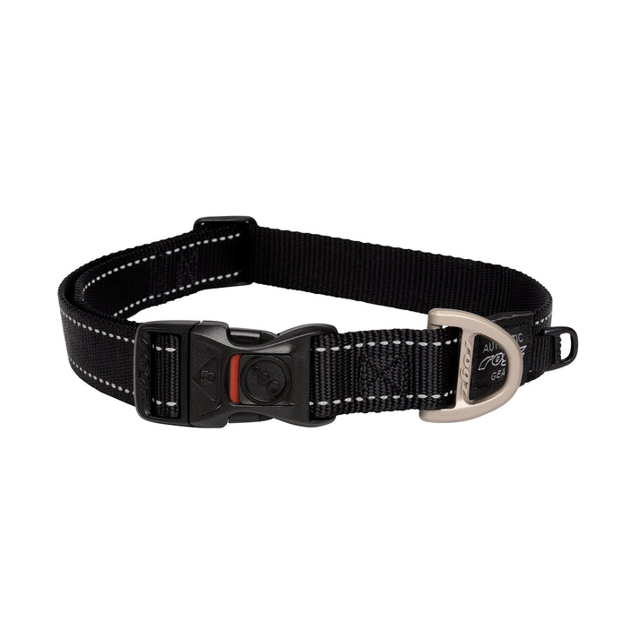 Rogz Utility Classic Dog Collar Black