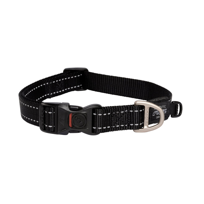 Rogz Utility Classic Dog Collar Black