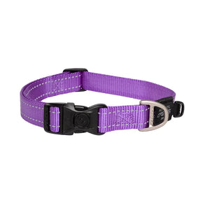 Rogz Utility Classic Dog Collar Purple