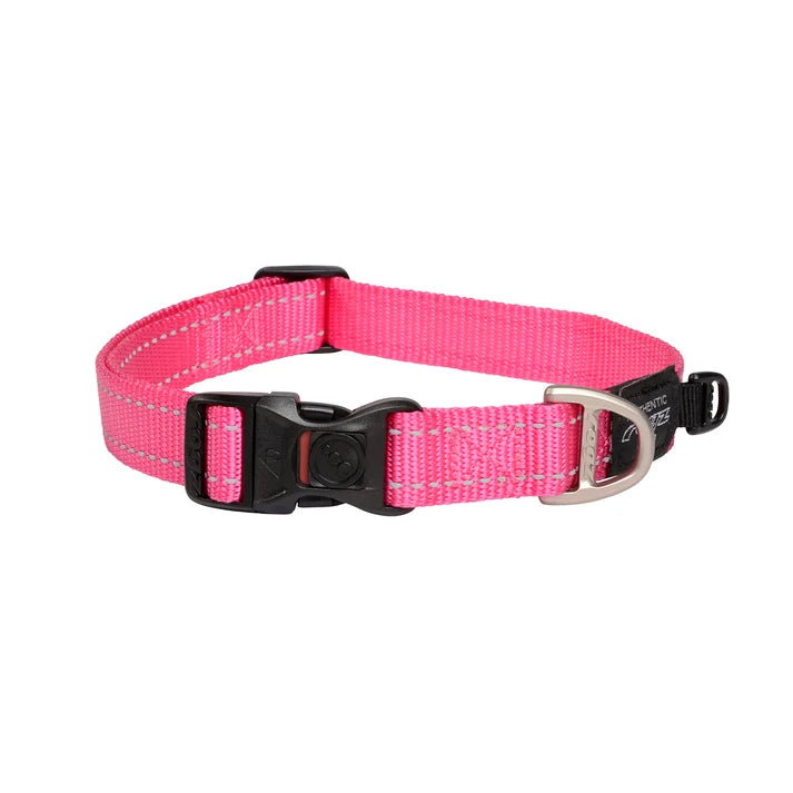 Rogz Utility Classic Dog Collar Pink