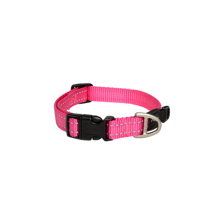 Rogz Utility Classic Dog Collar Pink
