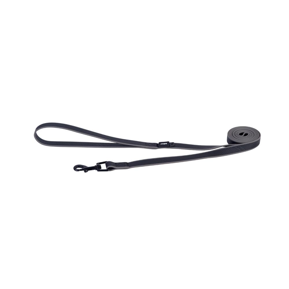 Rogz Amphibian Classic Dog Lead Black - RSPCA VIC