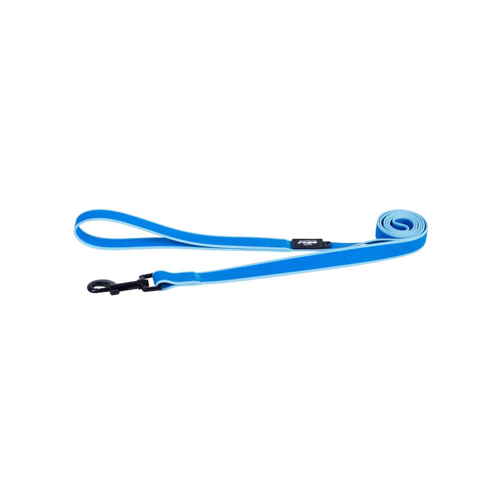 Rogz Amphibian Classic Dog Lead Blue - RSPCA VIC