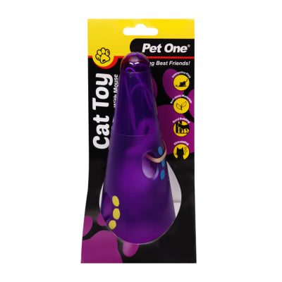 Pet One Cat Toy Ice Cream Cone with Mous