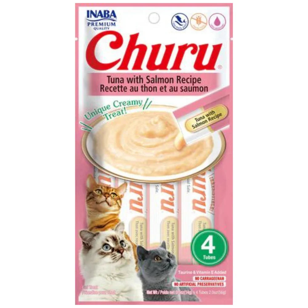 Inaba Cat Churu Puree Tuna With Salmon