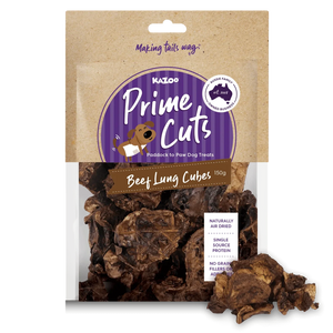 Kazoo Prime Cuts Beef Lung Cubes