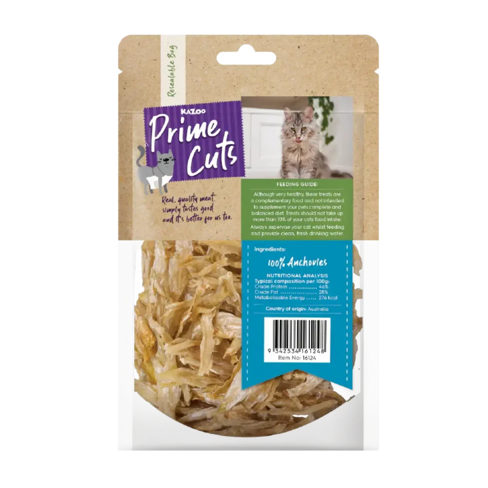 Kazoo Prime Cuts Cats Anchovies