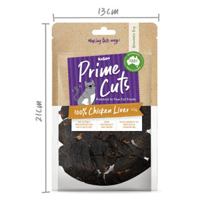 Kazoo Prime Cuts Cat Chicken Liver Treat 60g