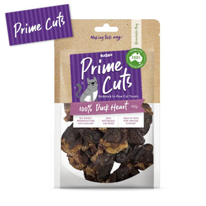 Kazoo Prime Cuts Cat Duck Heart 60g