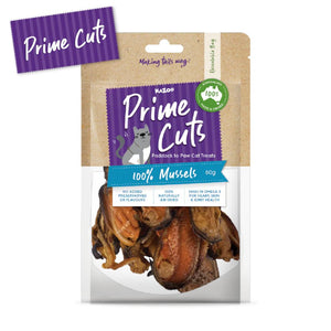 Kazoo Prime Cuts Cat Mussels Treat 60g