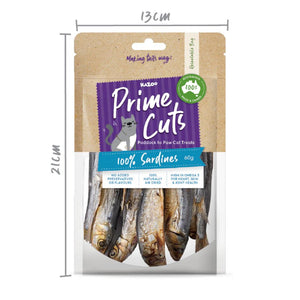 Kazoo Prime Cuts Cat Sardines Treat 60g