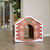 Kazoo Kitty Christmas Cardboard Gingerbread House