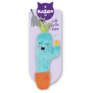 Kazoo Cactus Kicker Cat Toy