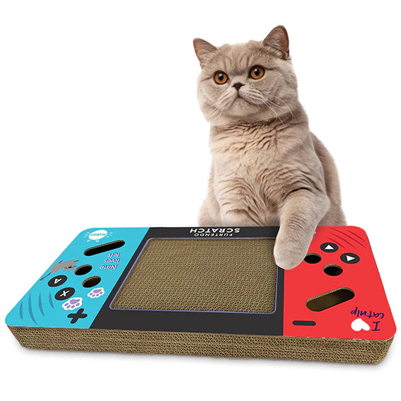 Kazoo Furtendo Switch -Cardboard Cat Scratcher