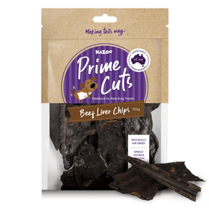 Kazoo Prime Cuts Beef Liver Chips