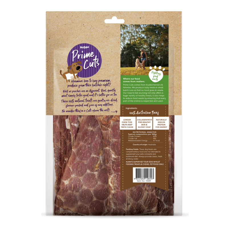 Kazoo Prime Cuts Beef Steak Strips 80g