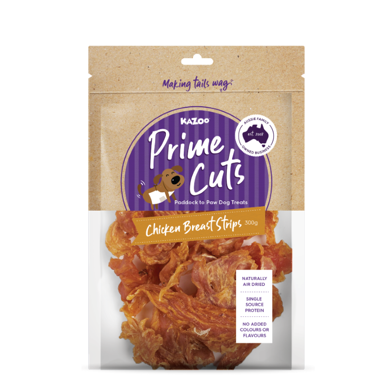 Kazoo Prime Cuts Chicken Breast Strips 300g