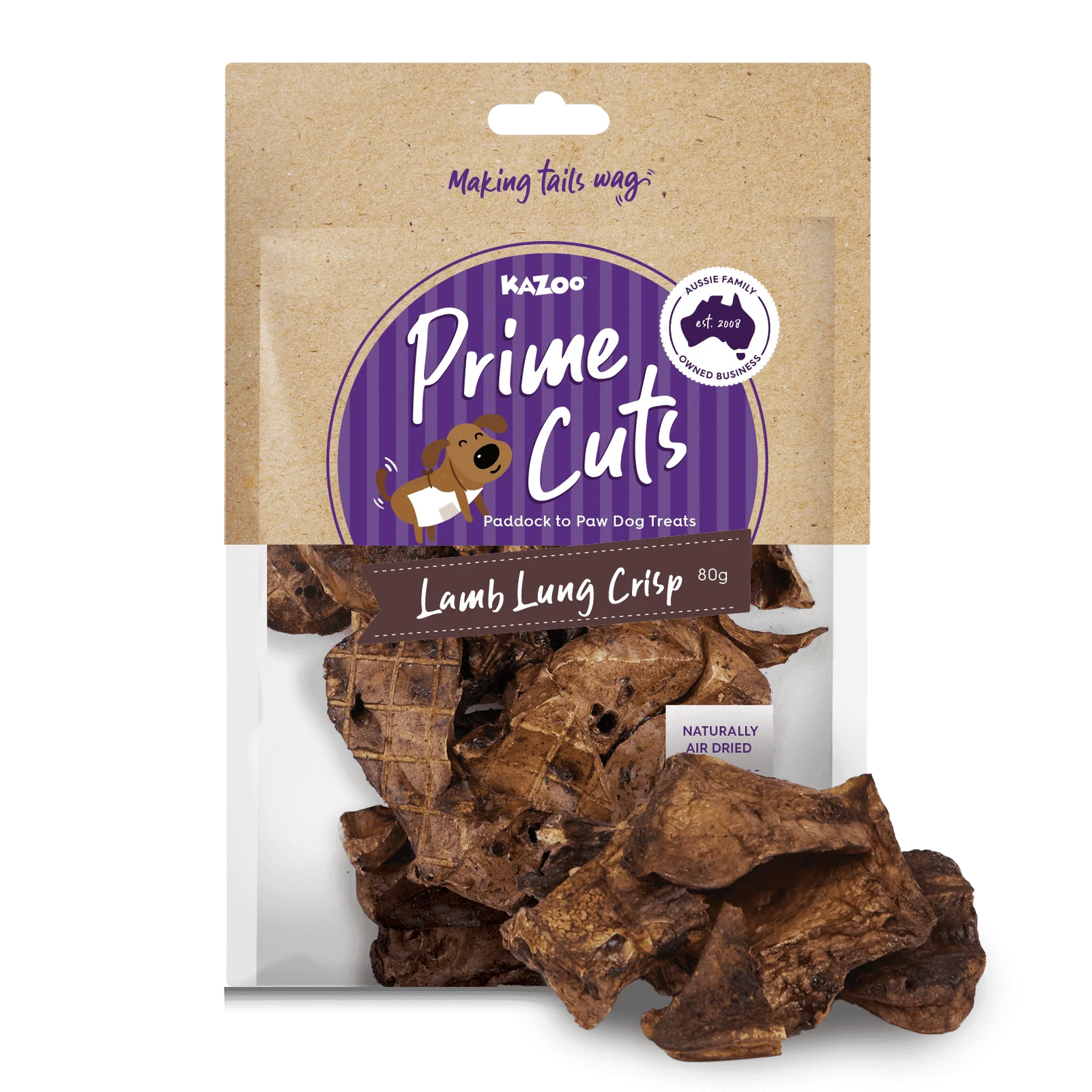 Kazoo Prime Cuts Lamb Lung Crisp