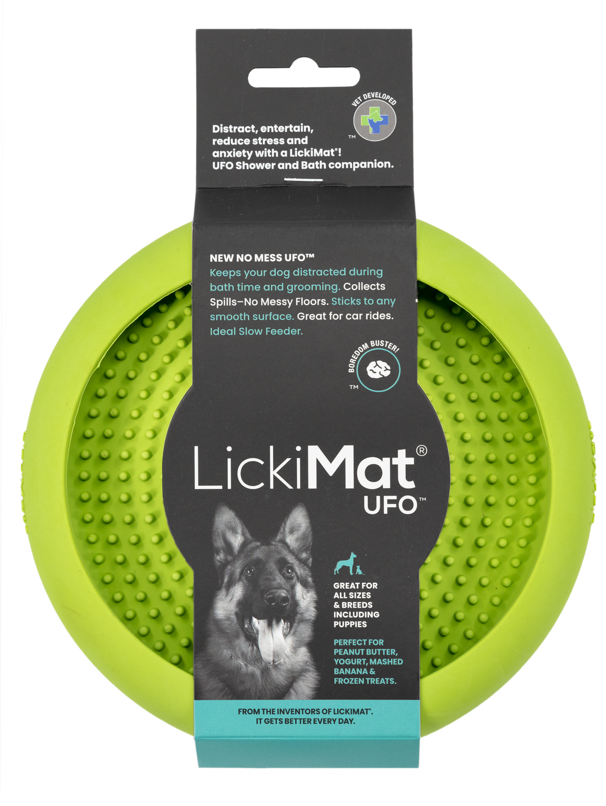 Lickimat UFO Anti-Anxiety Licking Slow Down Bowl - RSPCA VIC
