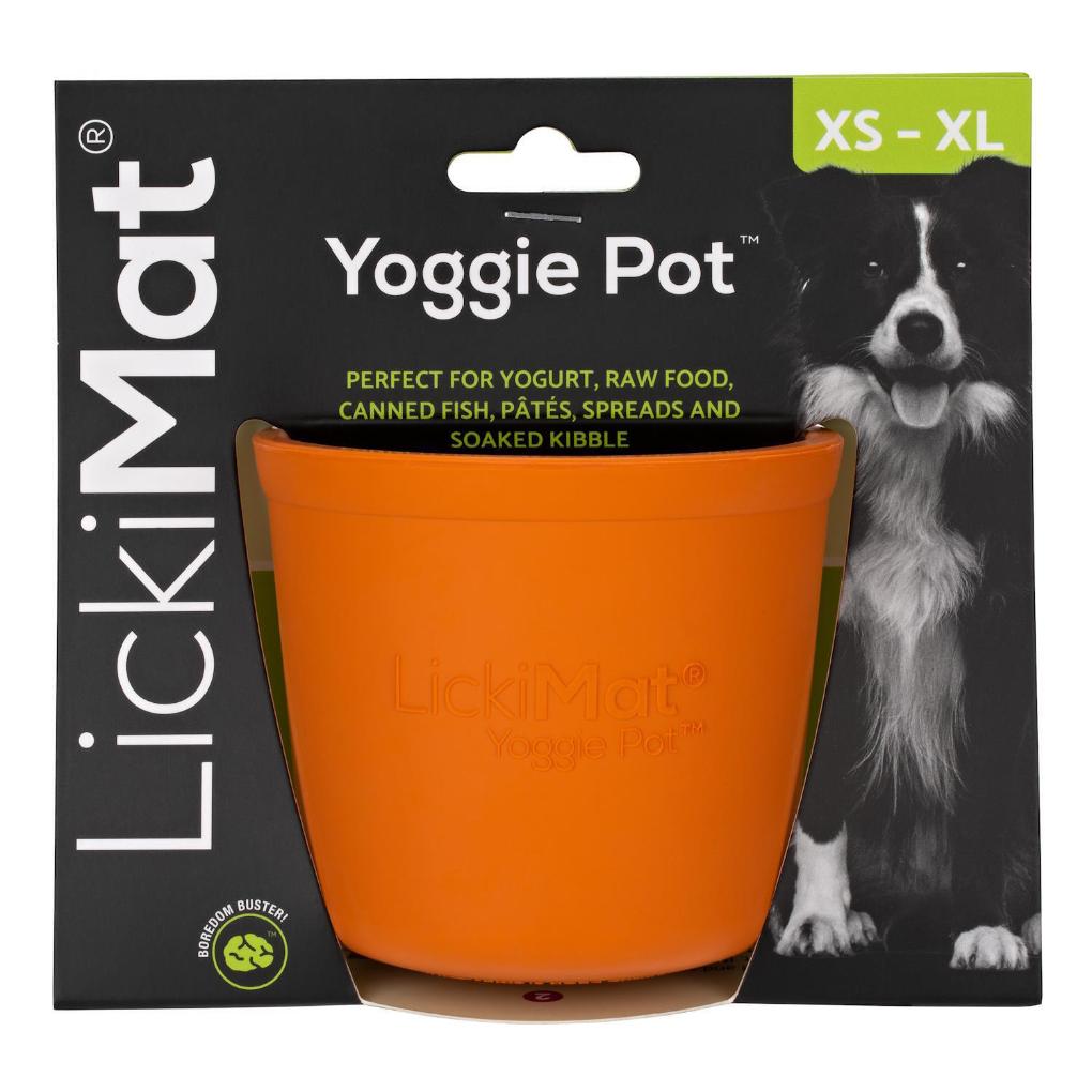 Lickimat Yoggie Pot Slow Feeder Dog Bowl - RSPCA VIC