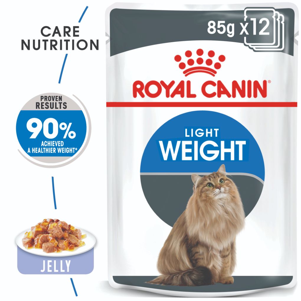 Royal Canin Light Weight Care Jelly Pouches - RSPCA VIC