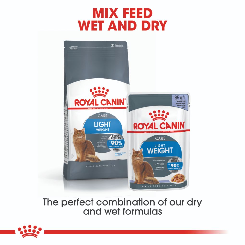 Royal Canin Light Weight Care Jelly Pouches - RSPCA VIC