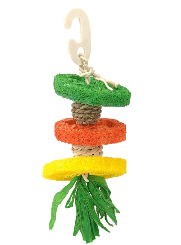 Pipsqueak Small Animal Loofah Hoola Chew Toy - RSPCA VIC