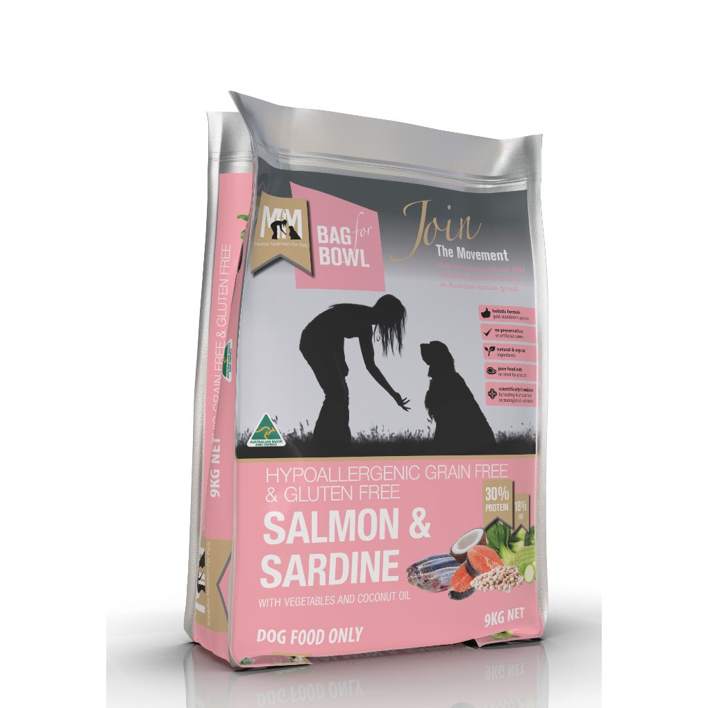 Meals for Mutts Grain & Gluten Free Salmon & Sardine Dog Food - RSPCA VIC