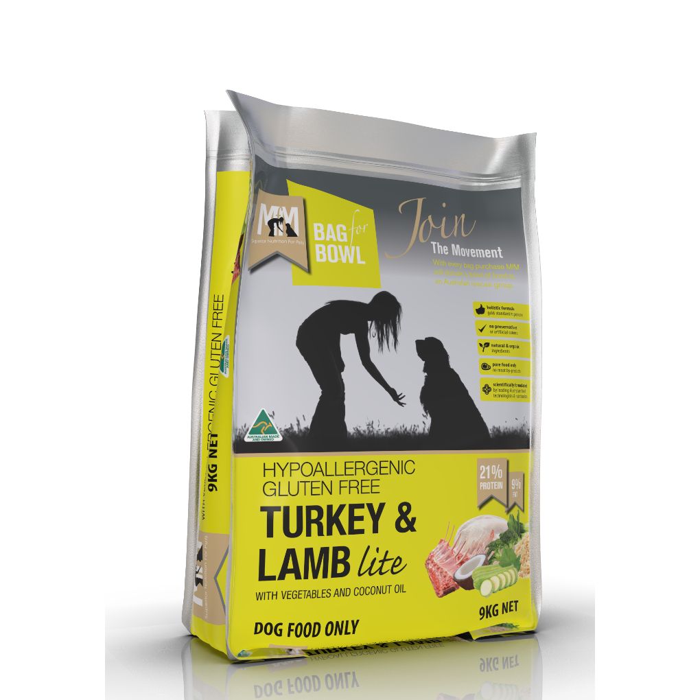 Meals for Mutts Gluten Free Turkey & Lamb Lite Dog Food - RSPCA VIC