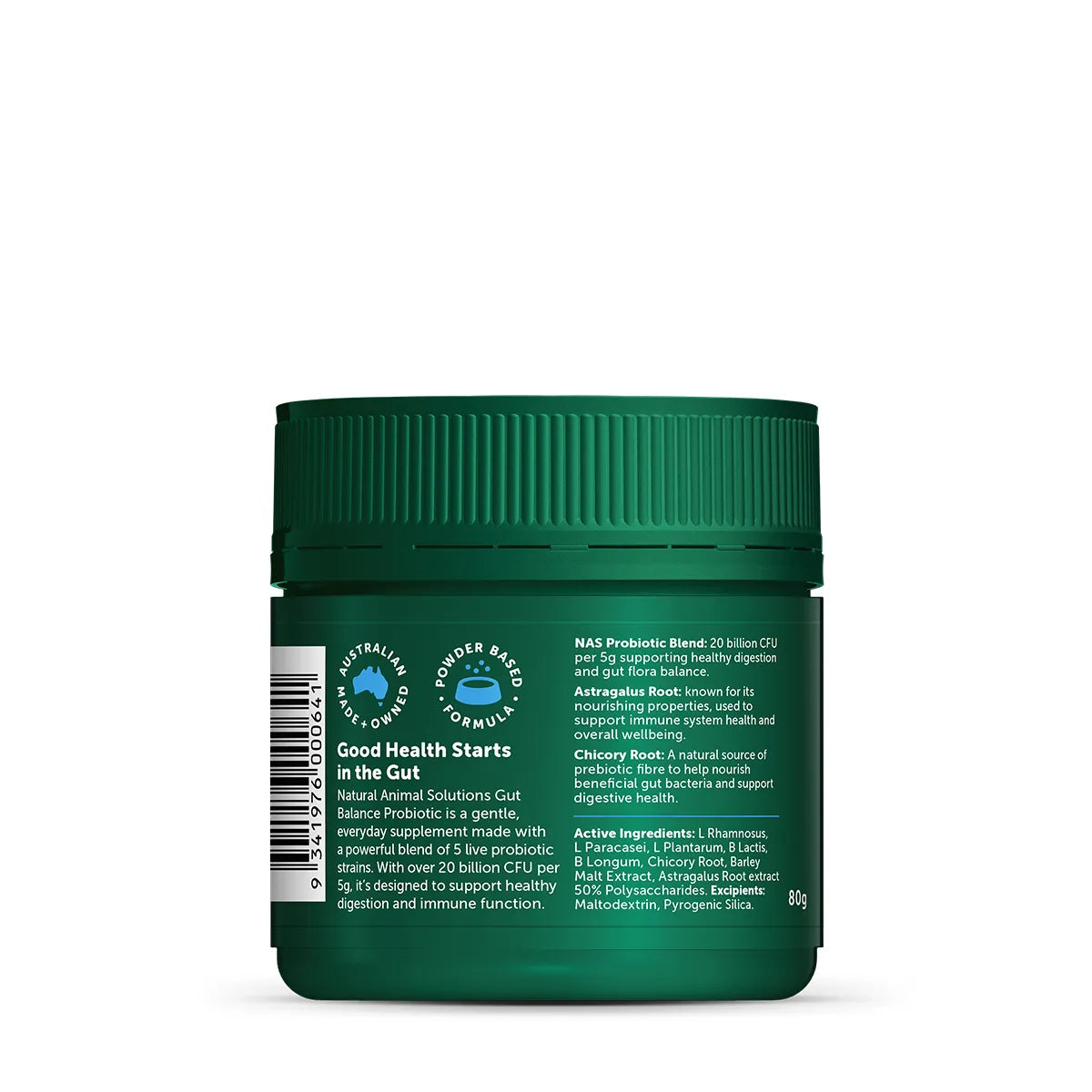 NAS Gut Balance Probiotic 80g