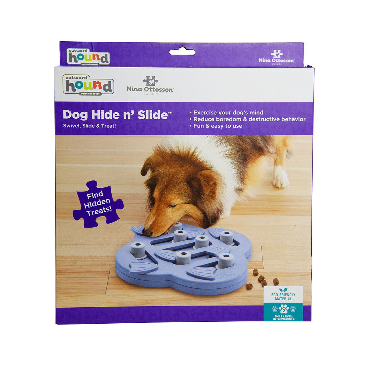 Nina Ottosson Hide and Slide Puzzle For Dogs - RSPCA VIC