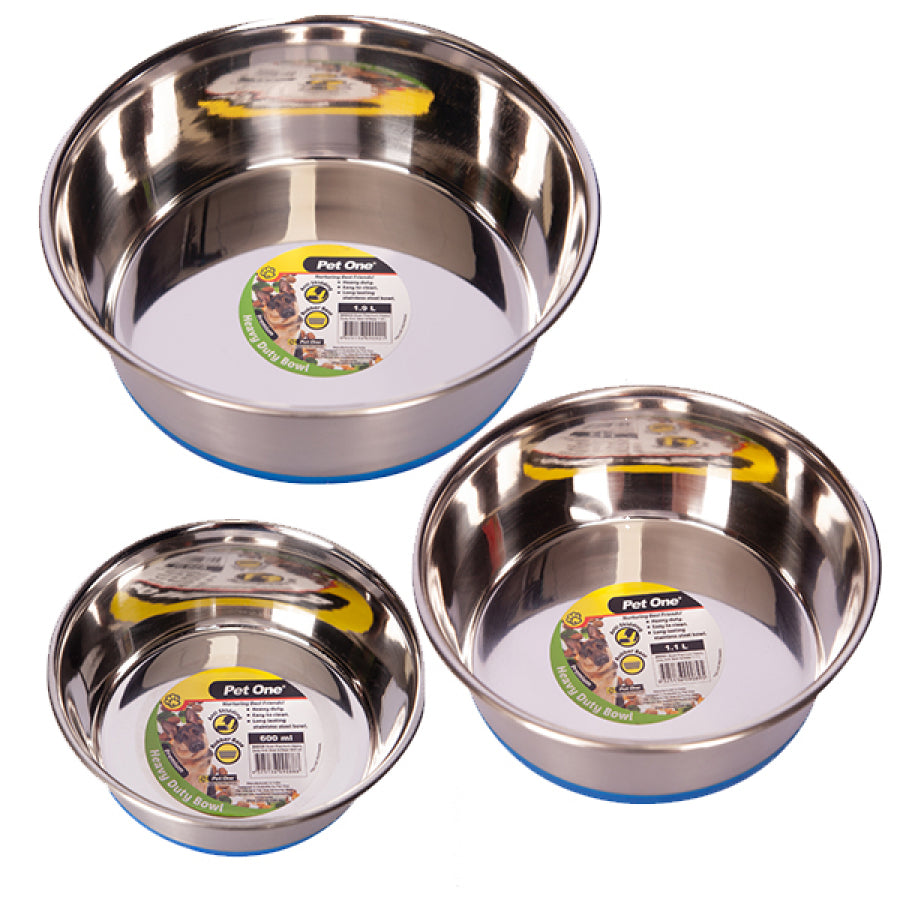 Pet One Bowl Premium Anti-skid Stainless Steel