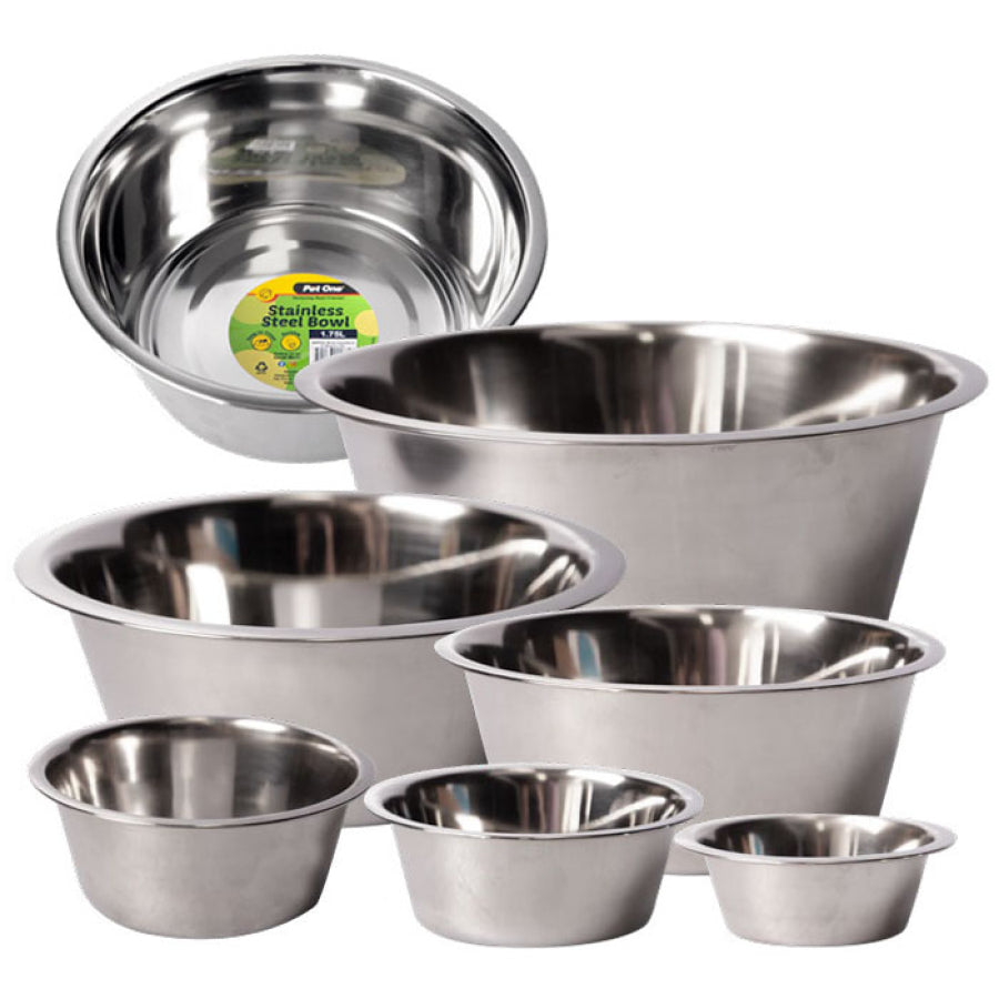 Pet One Bowl Stainless Steel