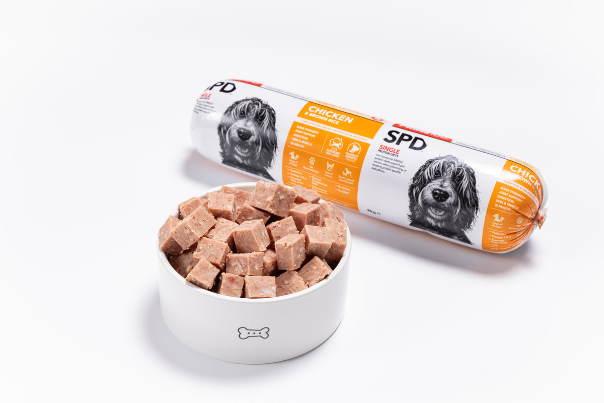 Prime 100 SPD Chicken & Brown Rice Fresh Roll 2kg