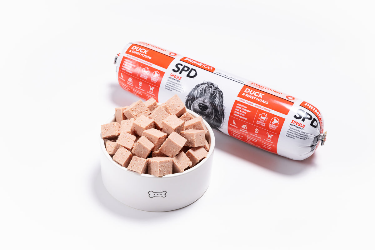 Prime 100 SPD Duck & Sweet Potato Fresh Roll 2kg