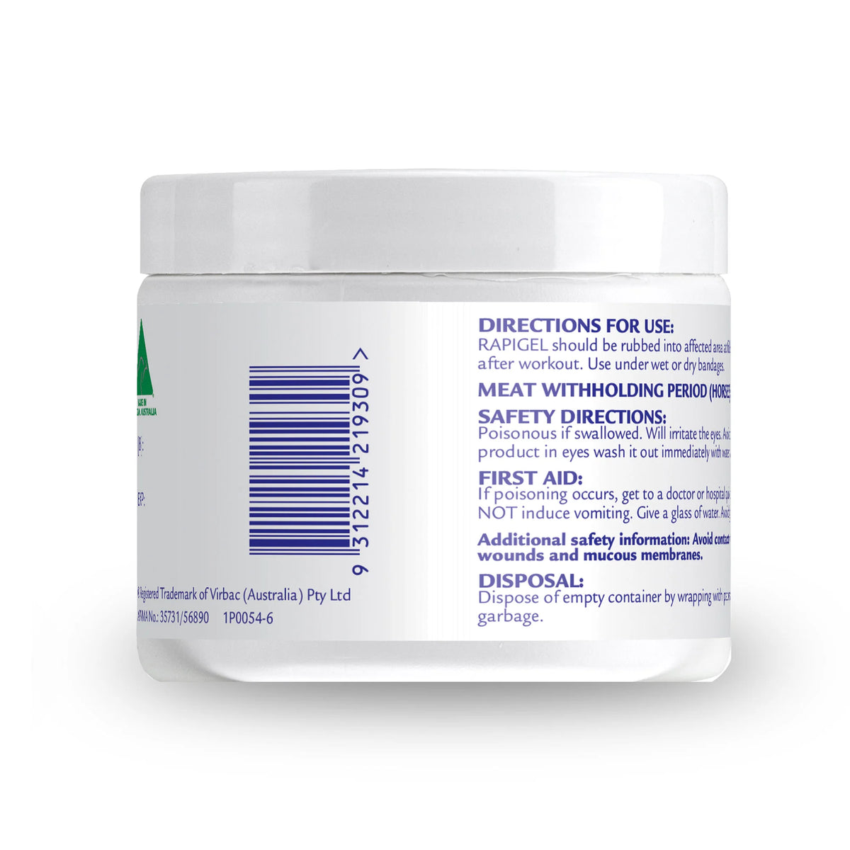 Virbac Rapigel Jar