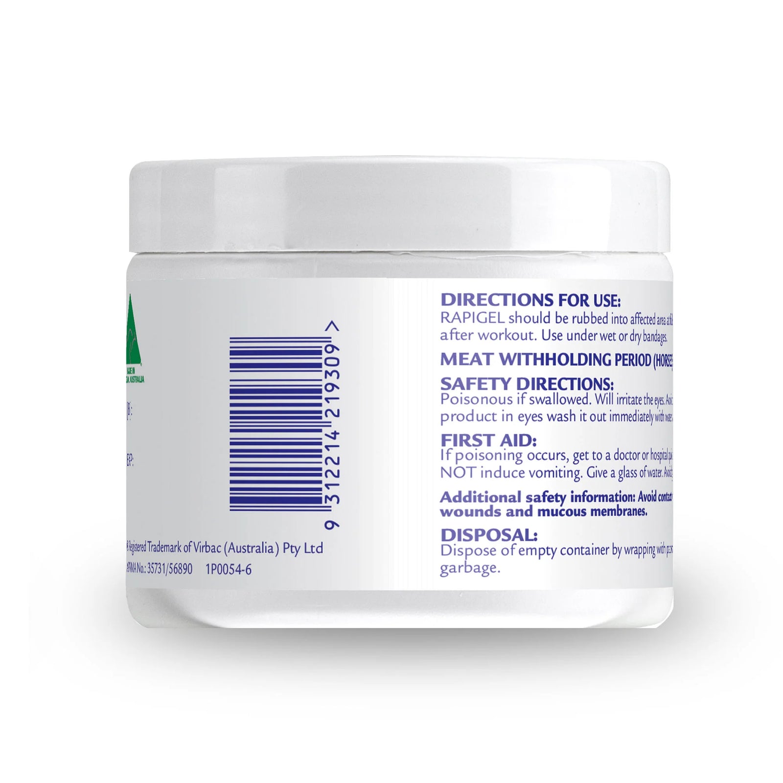 Virbac Rapigel Jar