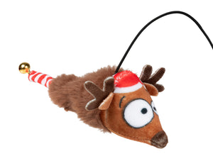 FuzzYard Cat Toy - Runaway Reindeer