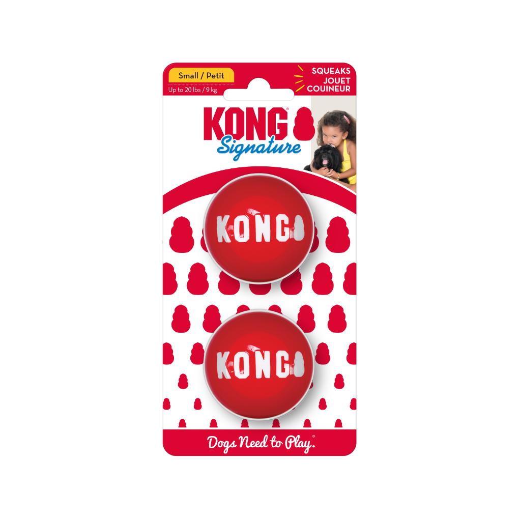KONG Signature Dog Sport Balls 2pk - RSPCA VIC