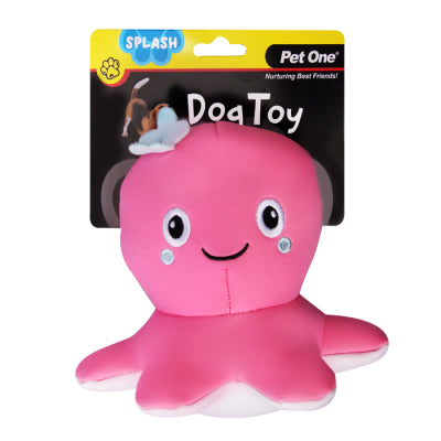 Pet One Splash Toy Octopus