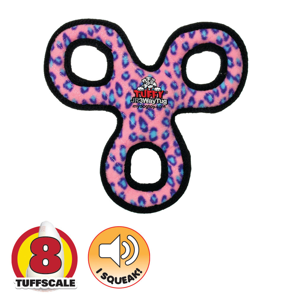 Tuffy Junior's 3-Way Tug Dog Toy - RSPCA VIC