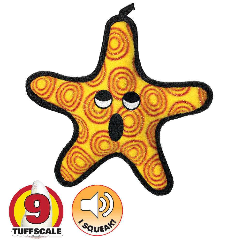 Tuffy Sea Creatures General Starfish Dog Toy - RSPCA VIC