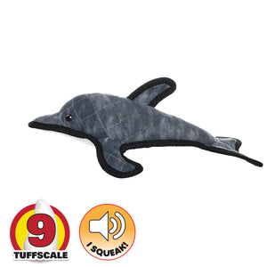 Tuffy Sea Creatures Dolphin Dog Toy - RSPCA VIC