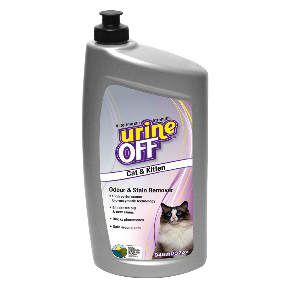 Urine Off Odour & Stain Remover for Cats & Kittens - RSPCA VIC